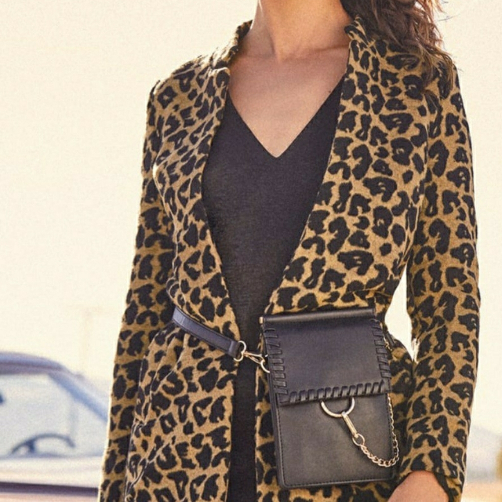 Lulus Cheetah Jacket
